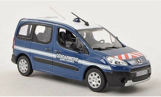 Peugeot Partner Base 1/43 Norev Gendarmerie - Equipe Cynophile Polic&iacute;a (F) 2008 coche miniatura