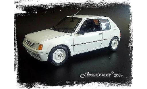 Peugeot 205 Rallye 1/18 Solido Rally base gti coche miniatura