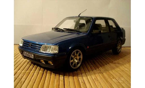 Peugeot 309 GTI 16 1/18 Ottomobile S azul jantes pts coche miniatura