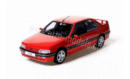Peugeot 405 Turbo 16 1/18 Ottomobile 1994 rojo coche miniatura
