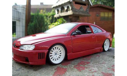 Peugeot 406 Base 1/18 Gate pack sport rojo coche miniatura