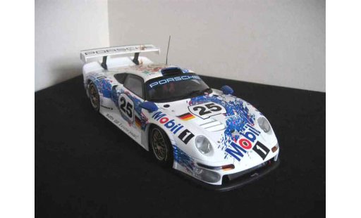 Porsche 911 GT1 1/18 Ut Models le mans 96 #25 mobil 1 coche miniatura