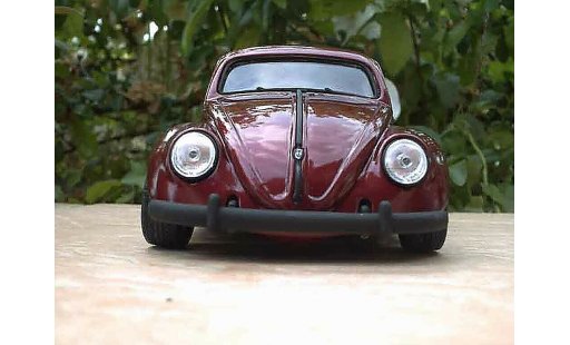 Volkswagen Kafer Base 1/18 Burago cox jantes fuchs coche miniatura