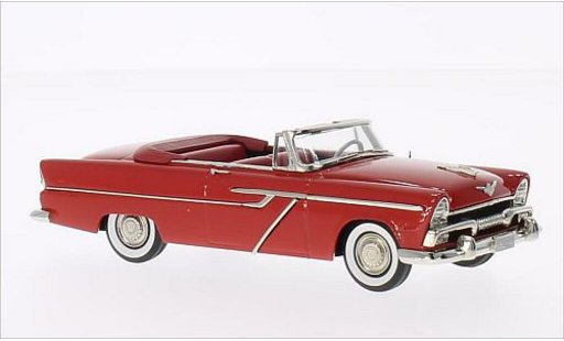 Plymouth Belvedere Convertible 1/43 Brooklin rojo 1955 coche miniatura