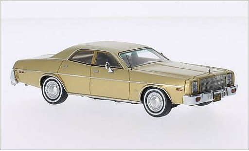 Plymouth Fury Base 1/43 Neo 4-Door Sedan gold 1977 coche miniatura