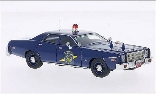 Plymouth Fury Base 1/43 Neo Michigan State Police 1977 coche miniatura