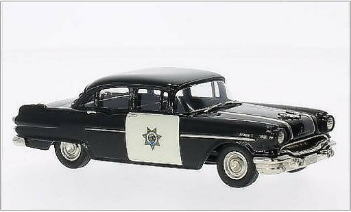 Pontiac Chieftain Base 1/43 Brooklin C.H.P. negro 1956 coche miniatura