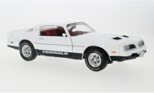 Pontiac Firebird 1/18 Auto World Formu weiss 1:18 coche miniatura