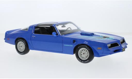 Pontiac Firebird 1/18 Maisto Trans Am blau/Dekor 1978 1:18 coche miniatura