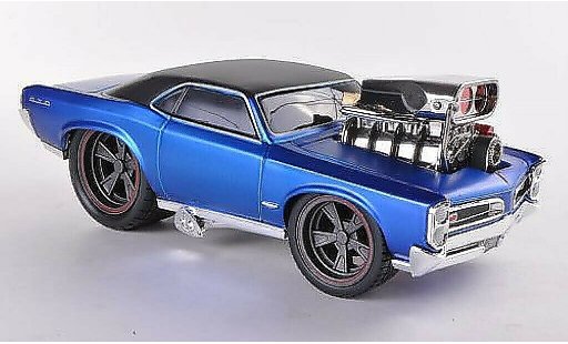 Pontiac GTO 1966 1/24 Maisto azul/negro coche miniatura