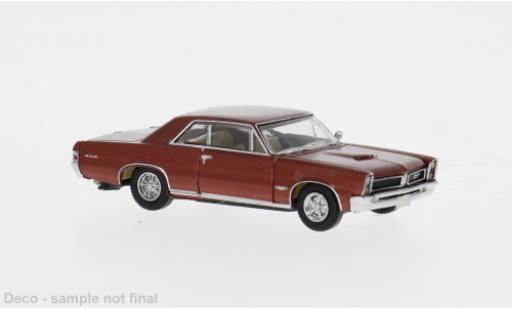 Pontiac GTO 1/87 Brekina Coupe rojo 1965 1:87 coche miniatura