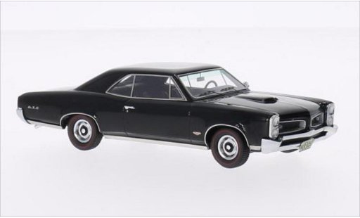 Pontiac GTO Hardtop 1/43 Neo negro 1966 coche miniatura
