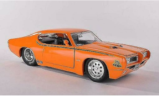 Pontiac GTO The Judge 1/24 Jada Toys naranja 1969 coche miniatura