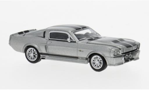 Shelby Mustang 1/64 Pop Race Chevrolet GT500 grau/schwarz 1967 1:64 coche miniatura