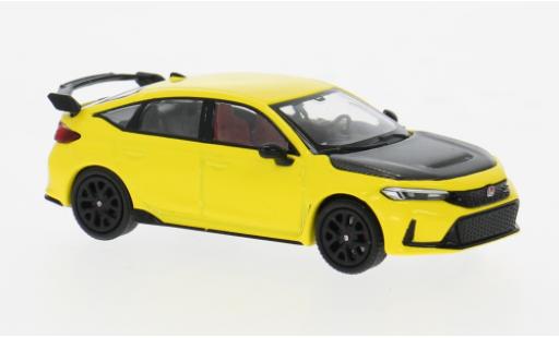 Coche miniatura Honda Civic 1/64 Pop Race Type R FL5 gelb 1:64 Honda Civic 1/64 Pop Race Type R FL5 gelb 1:64 coche miniatura