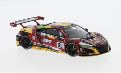 Coche miniatura Honda NSX 1/64 Pop Race GT3 #2 1:64 Honda NSX 1/64 Pop Race GT3 #2 1:64 coche miniatura