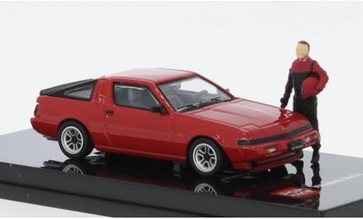 Mitsubishi Starion 1/64 Pop Race rojo 1:64 coche miniatura