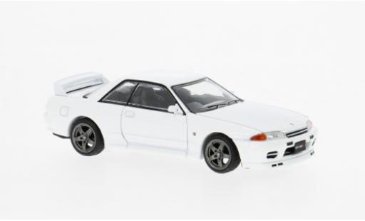 Coche miniatura Nissan Skyline 1/64 Pop Race GT-R (R32) weiss 1:64 Nissan Skyline 1/64 Pop Race GT-R (R32) weiss 1:64 coche miniatura