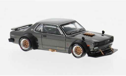 Coche miniatura Nissan Skyline 1/64 Pop Race GT-R V8 Drift (Hakosuka) braun 1:64 Nissan Skyline 1/64 Pop Race GT-R V8 Drift (Hakosuka) braun 1:64 coche miniatura