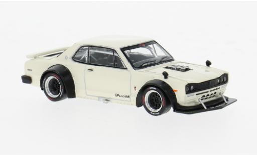 Coche miniatura Nissan Skyline 1/64 Pop Race GT-R V8 Drift weiss 1:64 Nissan Skyline 1/64 Pop Race GT-R V8 Drift weiss 1:64 coche miniatura