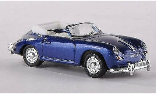 Porsche 356 A A 1/87 Schuco Descapotable azul coche miniatura