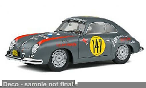 Coche miniatura Porsche 356 A Carrera Panamericana 1954 #147 1/18 Solido