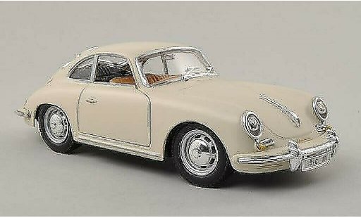 Porsche 356 B B 1/24 Burago mate-beige 1961 coche miniatura
