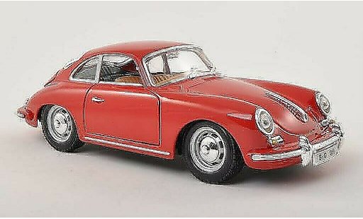 Porsche 356 B B 1/24 Burago rojo 1961 coche miniatura