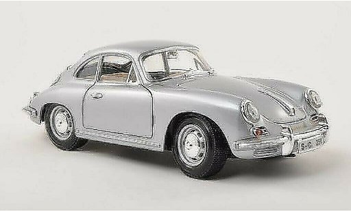 Porsche 356 B B 1/18 Burago gris 1961 coche miniatura