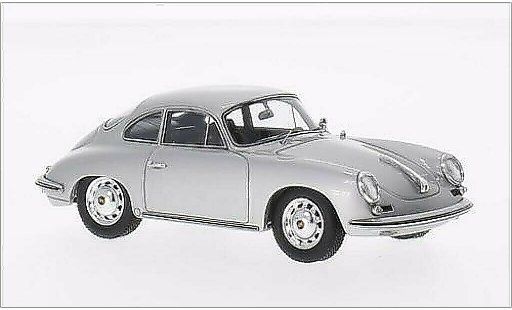 Porsche 356 C C 1/43 Spark Carrera 2 gris 1963 coche miniatura
