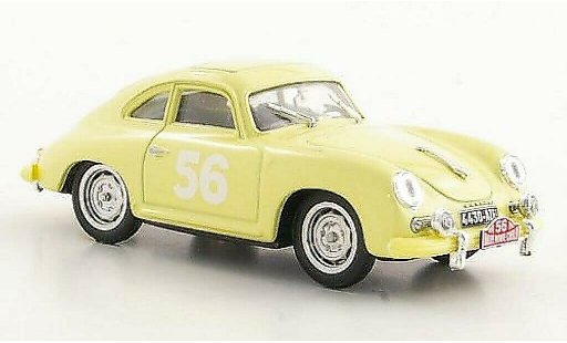 Porsche 356 1959 1/43 Brumm No.56 Gacon / Buchet Rally Monte Carlo coche miniatura