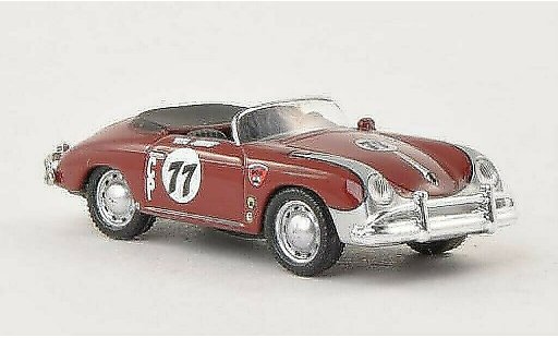 Porsche 356 Speedster 1/87 Schuco No.77 Club Race coche miniatura