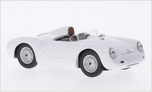 Porsche 550 1957 1/43 Best blanco coche miniatura