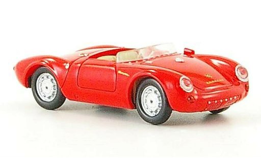 Porsche 550 1953 1/87 Ricko Spyder rojo coche miniatura