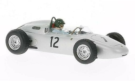 Porsche 718 Base 1/43 Spark No.12 GP Frankreich 1961 coche miniatura