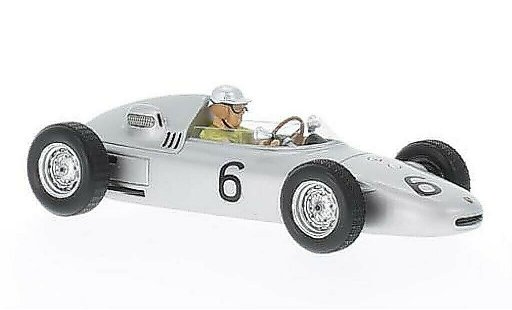 Porsche 718 Base 1/43 Spark No.6 GP Monaco 1961 coche miniatura