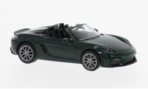 Porsche 718 1/87 Minichamps Spyder (98 grün 1:87 coche miniatura
