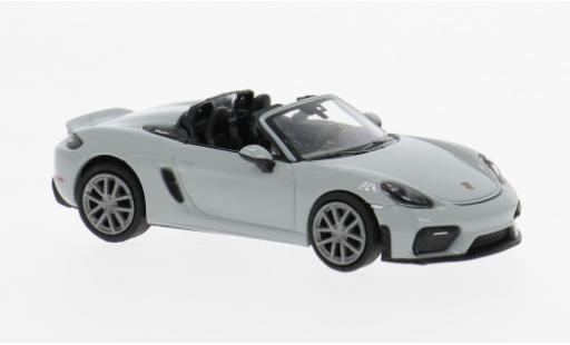 Porsche 718 1/87 Minichamps Spyder (981) grau 2019 1:87 coche miniatura
