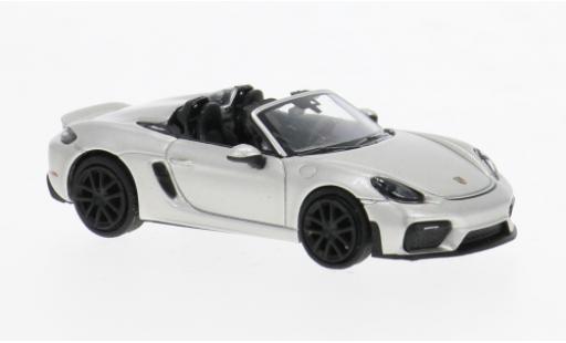 Porsche 718 1/87 Minichamps Spyder (981) silber 2019 1:87 coche miniatura