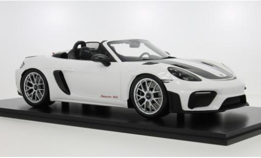 Porsche 718 1/12 Schuco Spyder RS weiss/schwarz 2023 1:12 coche miniatura