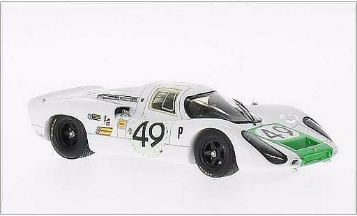 Porsche 907 Base 1/43 Spark No.49 12h Sebring 1968 /J.Siffert coche miniatura