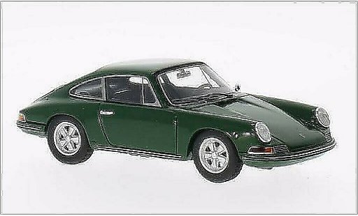 Porsche 911 S 1/43 Spark 2.0 S verde 1966 coche miniatura