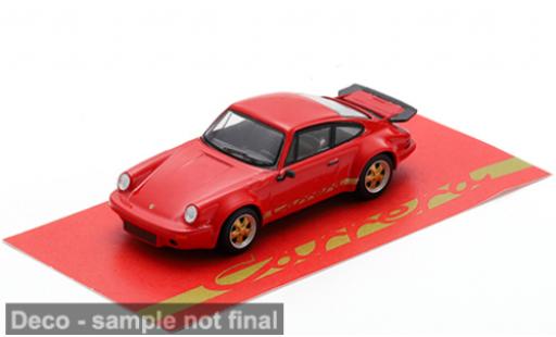 Porsche 930 1/64 Spark 911 3.0 RS rojo/schwarz 1974 1:64 coche miniatura