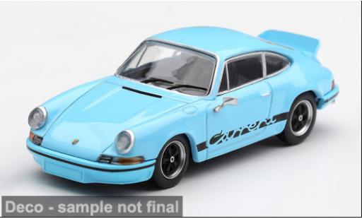 Coche miniatura Porsche 911 CARRERA RS 2 blau 1973 1/64 Mini GT