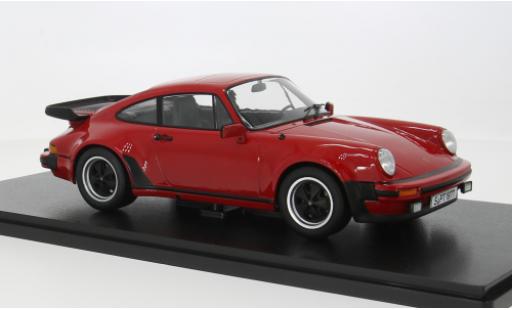 Coche miniatura Porsche 930 Turbo 911  3.3 rot 1977 1/18 KK Scale