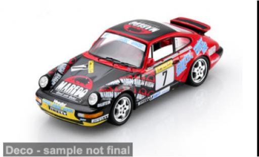 Porsche 964 RS 1/43 Spark 911  Carrera Dekor 24h N&Atilde;&frac14;rburgring 1992 #7 W.R&Atilde;&para;hrl/A.Bovensiepen 1:43 coche miniatura
