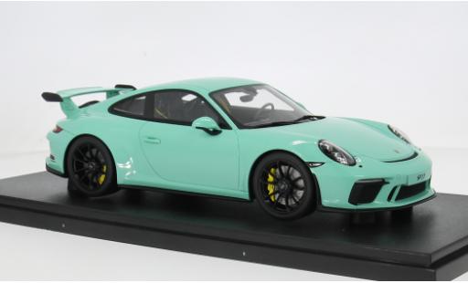 Porsche 991 GT3 1/18 GT Spirit 911 (.2) gr&uuml;n 2018 1:18 coche miniatura
