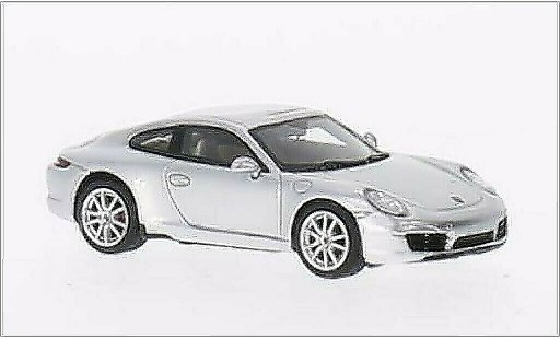 Porsche 911 S 1/87 Minichamps Carrera gris 2011 coche miniatura