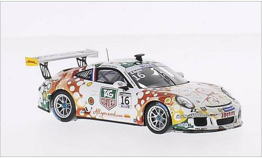 Porsche 911 GT3 Cup 1/43 Spark No.16 TAG Heuer Supercup Monaco 2013 coche miniatura