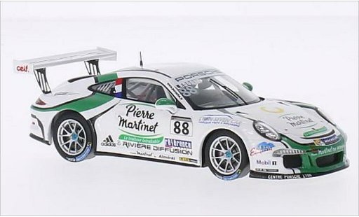 Porsche 911 GT3 Cup 1/43 Spark No.88 Team Martinet Almeras Carrera Frankreich 2014 coche miniatura